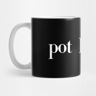 Pot Ledom (White) Mug